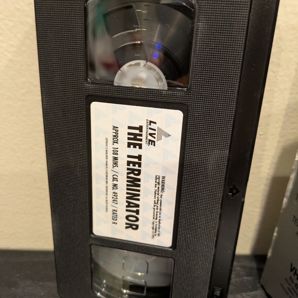 The Terminator Collection VHS - Black and Gray - Picture 9 of 9